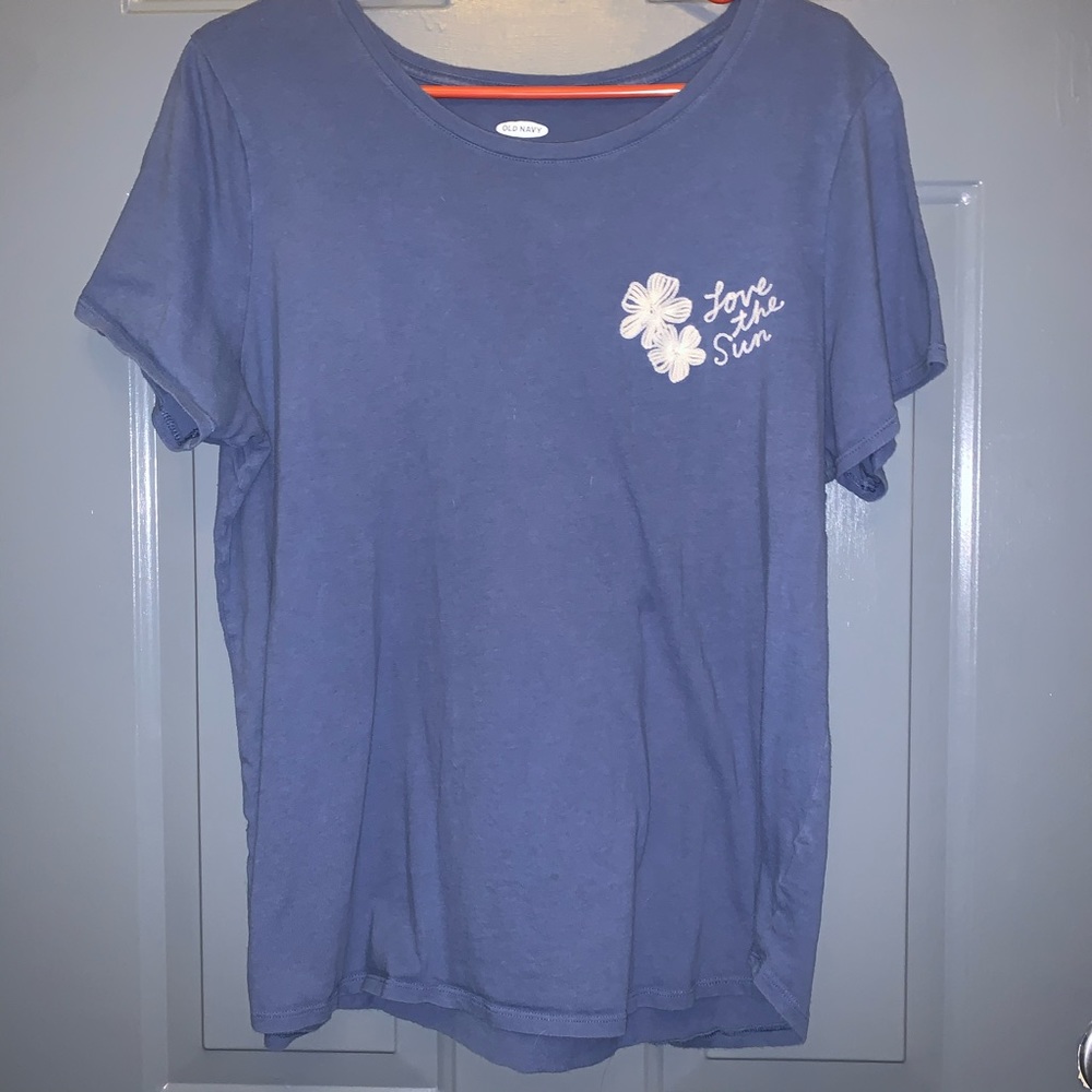 Blue “Love The Sun” Old Navy T-Shirt
